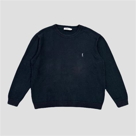 ysl navy jumper|ysl flannels.